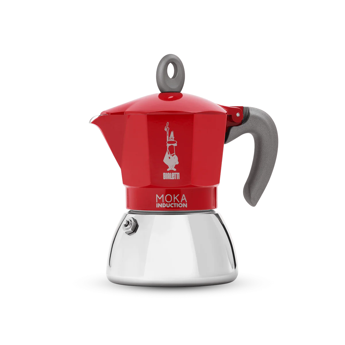 Bialetti Moka Induction 6 Cup Red