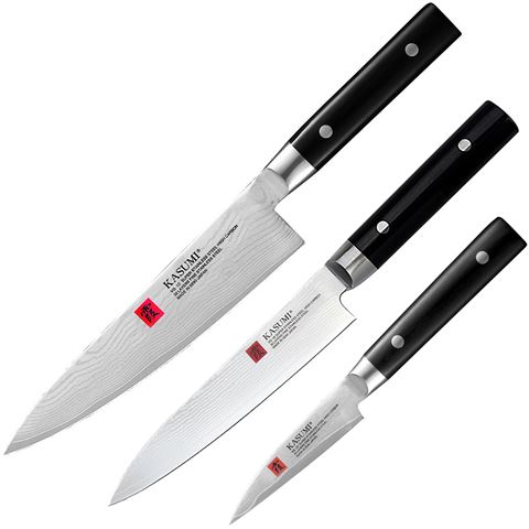 Kikusumi Black Ceramic Collection 3 Piece Chef Knife Gift Set Bundle – SUMI  Black - Kikusumi Knife SHOP