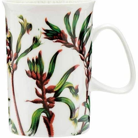 Ashdene Red & Green Kangaroo Paw mug