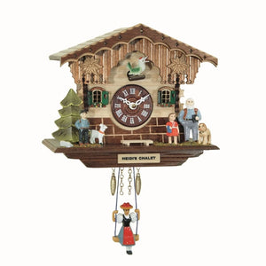 Miniature Quartz Swinging Doll Clock