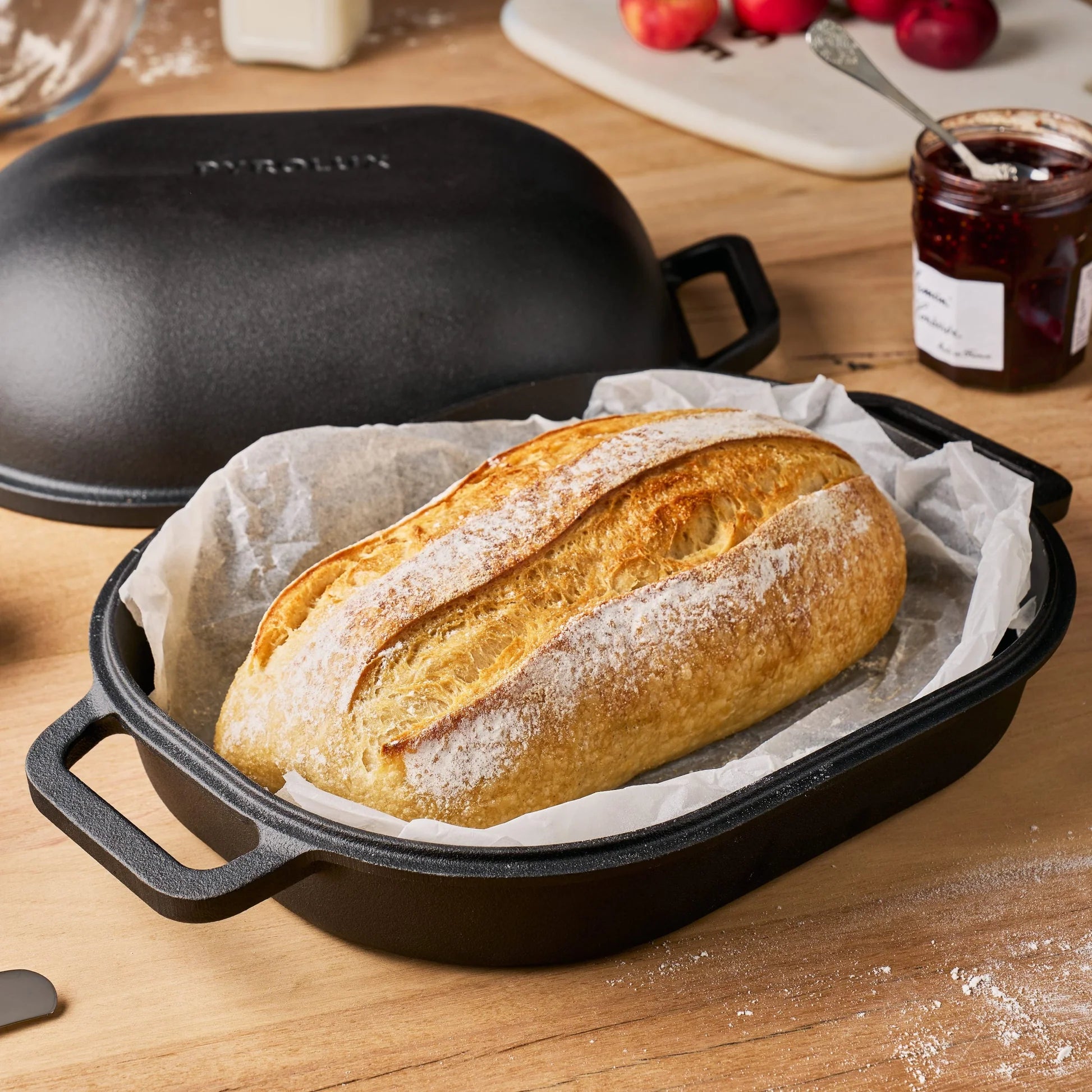 PYROLUX Pyrocast 2 Piece Bake and Roast Set
