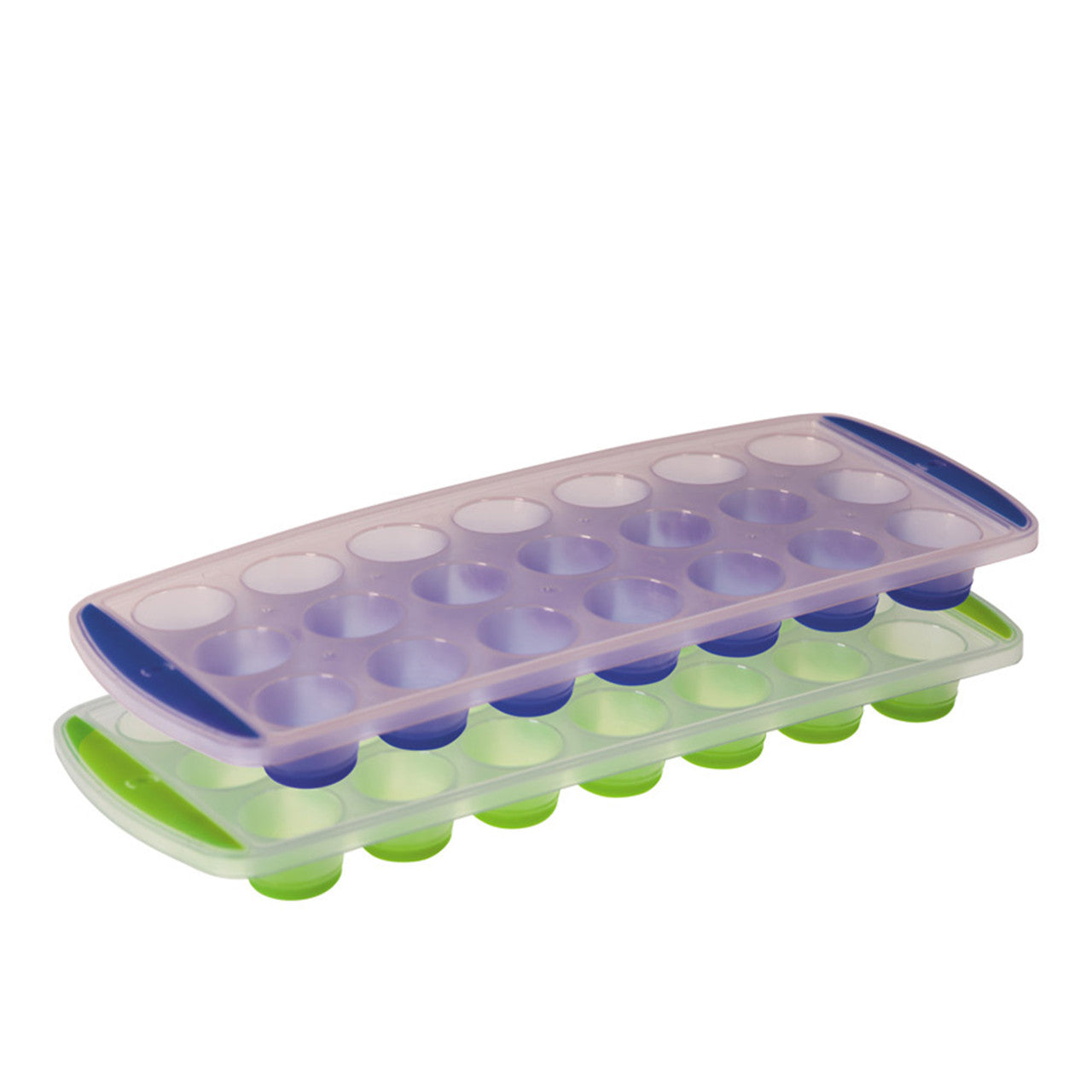 Avanti 21 Round Cup Pop Release Ice Cub Tray - Set of 2