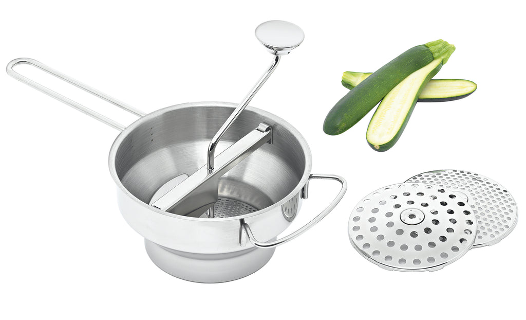 Avanti Professional Rotary Food Mill with 3 Discs