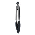 Avanti  Tongs with Silicone Head and Grip 23cm - Black