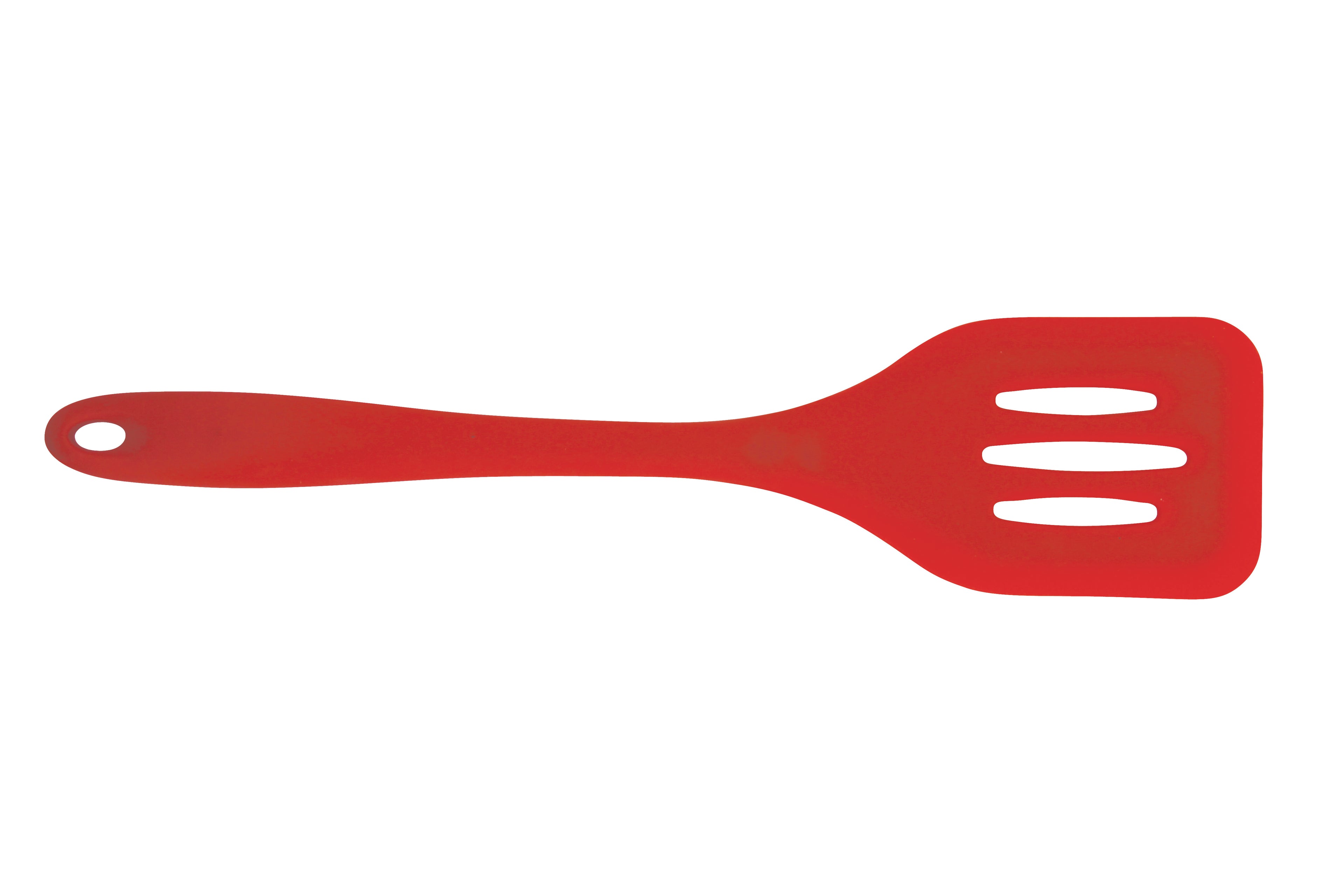 Avanti Silicone Slotted Turner 28.5cm - Red