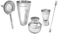 4pc Vin Bouquet Stainless Steel Cocktail Shaker Set