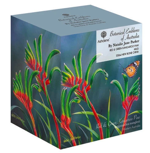 Ashdene Botanical Emblems Kangaroo Paw Mug