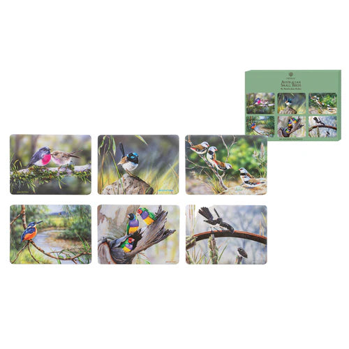 Ashdene Australian Little Birds Placemats Set of 6