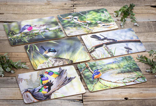 Ashdene Australian Little Birds Placemats Set of 6