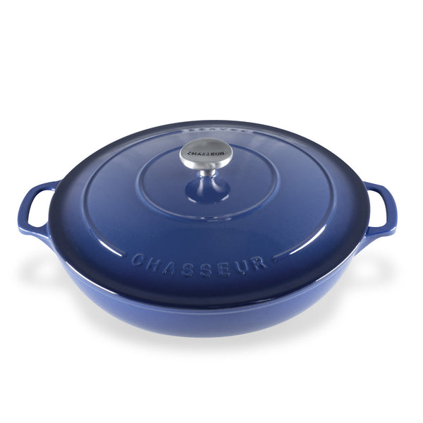 Chasseur Round Casserole 30cm 2.5L Azure