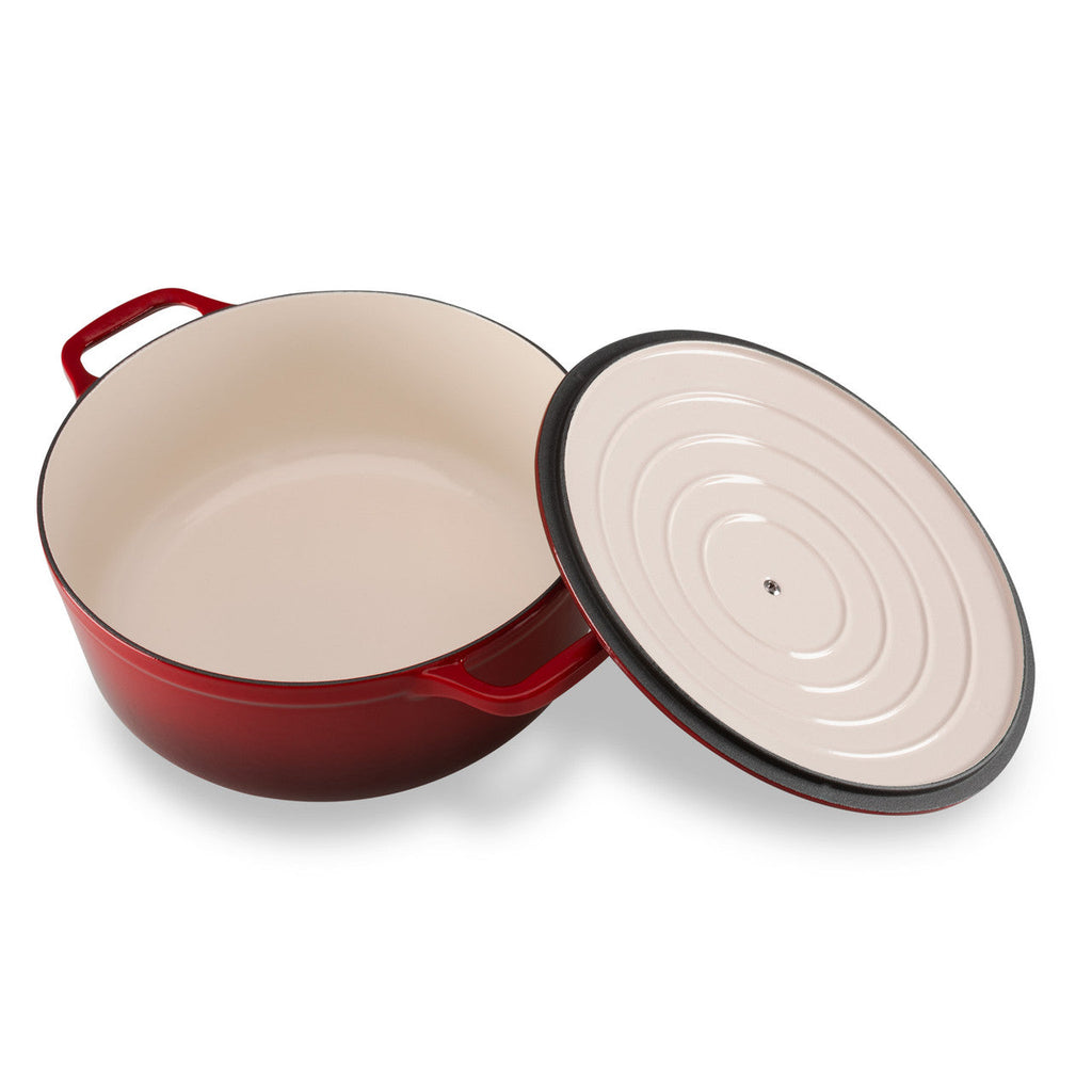Chasseur Round French Oven 28cm 6.1L Bordeaux
