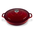 Chasseur Round Casserole 30cm 2.5L Bordeaux