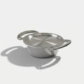 Solidteknics 3L Stainless Steel Rondeau & 24cm Frypan-Lid Set