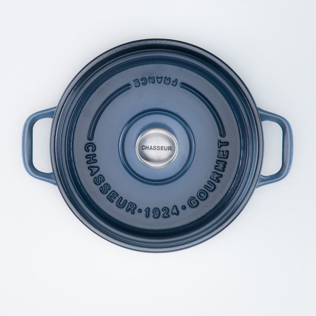 Chasseur Gourmet Round French Oven 28cm 6.1L Midnight Blue