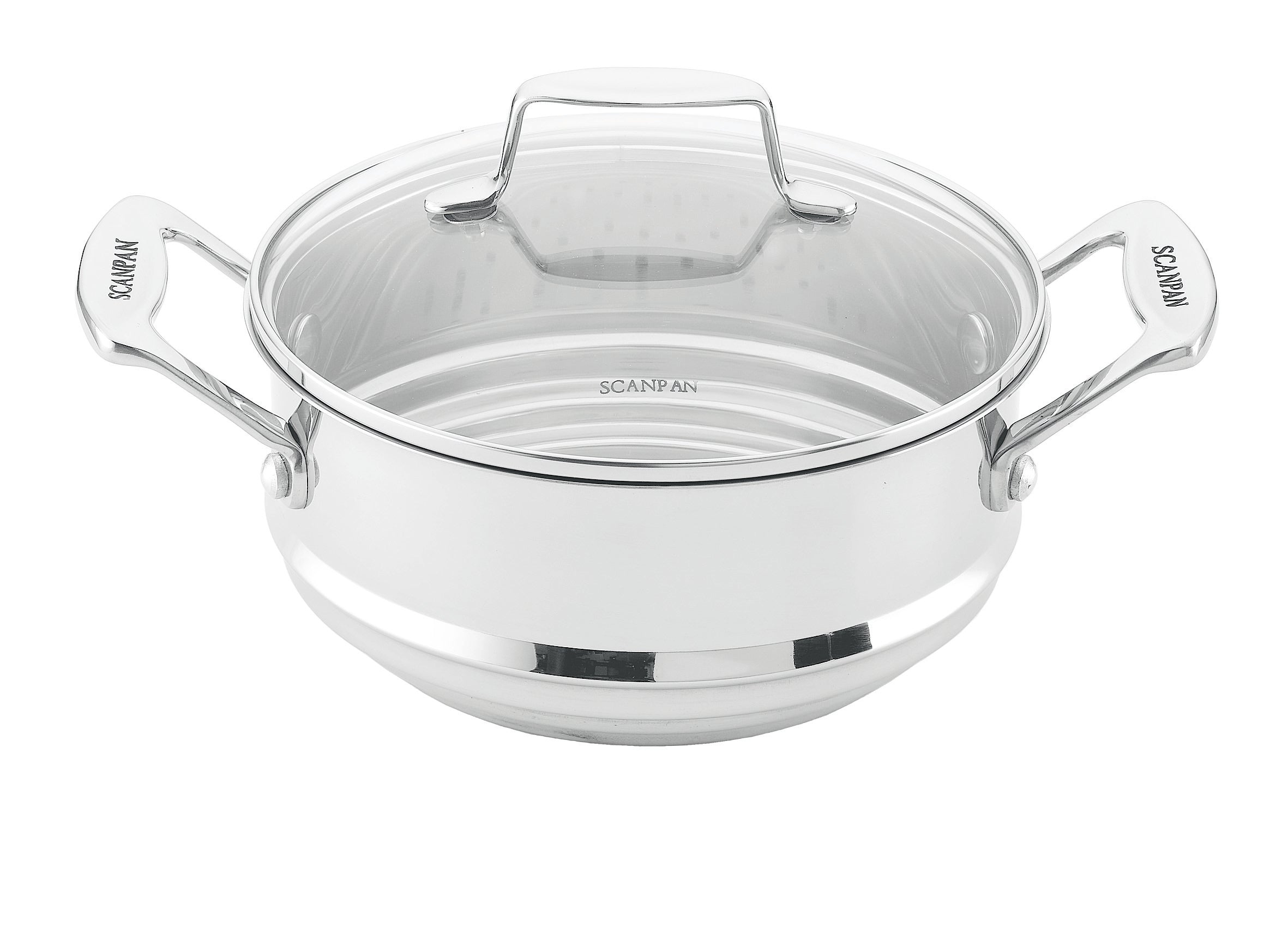 Scanpan Impact 4 Piece Saucepan and Steamer Set