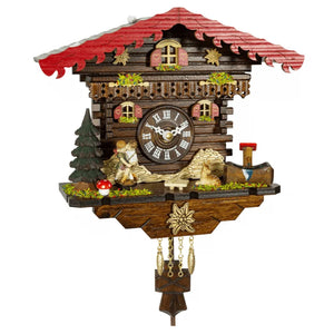 Girl and Boy Chalet Style Timekeeper