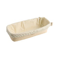 Bakemaster Rec Proving Basket 30 x 15cm Rattan