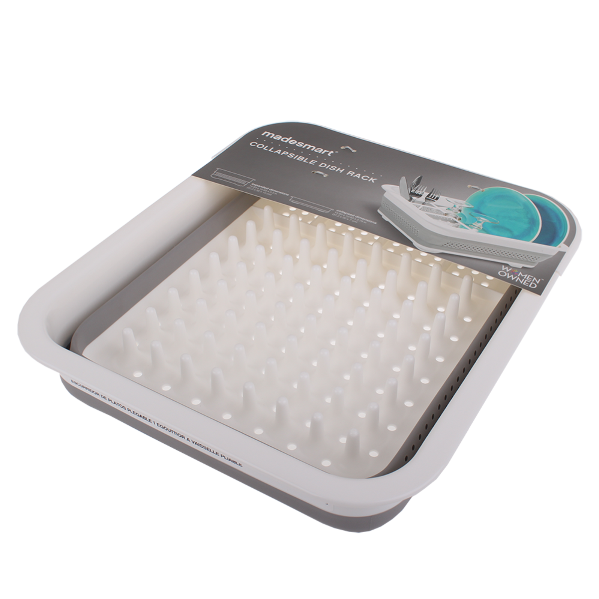 Madesmart Small Collapsible Dish Rack