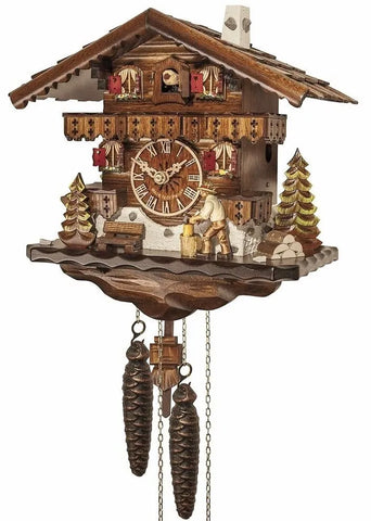 1 Day Woodchopper Cuckoo Clock