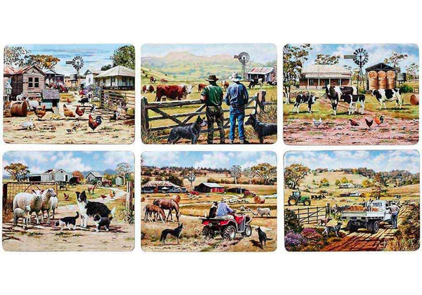 Ashdene - A Farming Life Placemats Set of 6