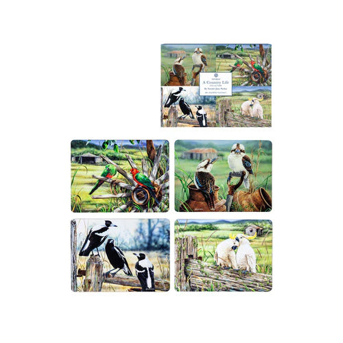 Ashdene A Country Life Assorted Placemat Set of 4