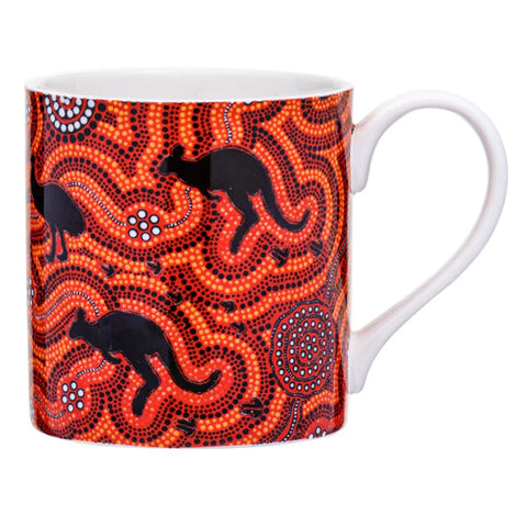 Ashdene Maarakool Art Kangaroo Dreaming Mug