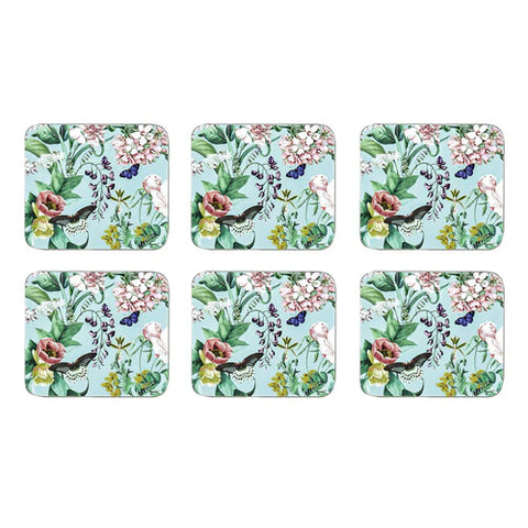 Ashdene Romantic Garden Coaster Set of 6