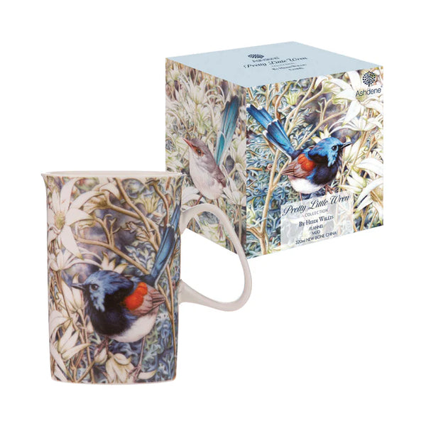 Ashdene Pretty Little Wren Flannel Mug