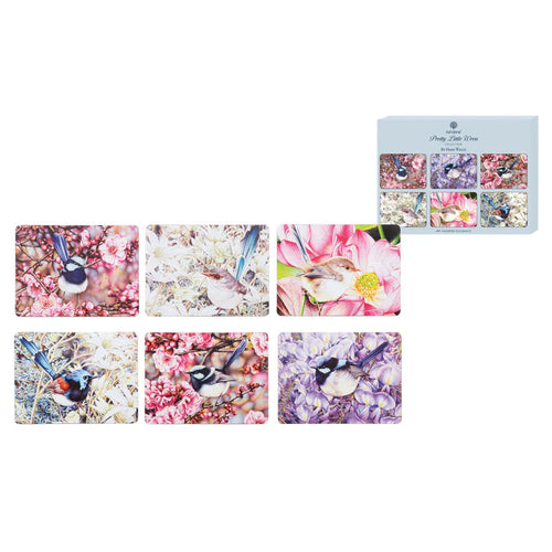 Ashdene Pretty Little Wrens Placemats Set of 6