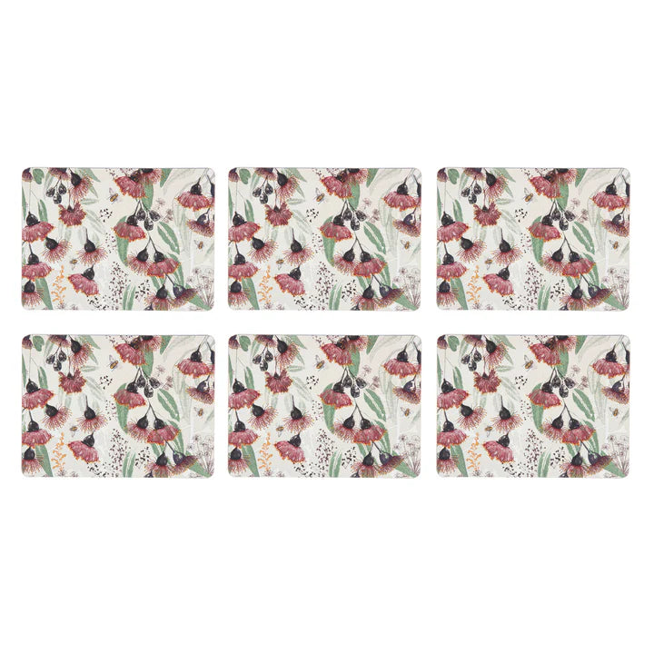 Ashdene Trudy's Garden Silver Princess Placemats Set of 6