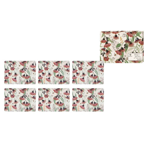 Ashdene Trudy's Garden Silver Princess Placemats Set of 6