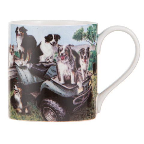 Ashdene Working Dogs Quad Bike Mug