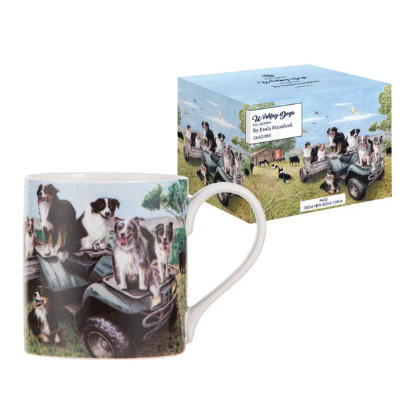 Ashdene Working Dogs Quad Bike Mug
