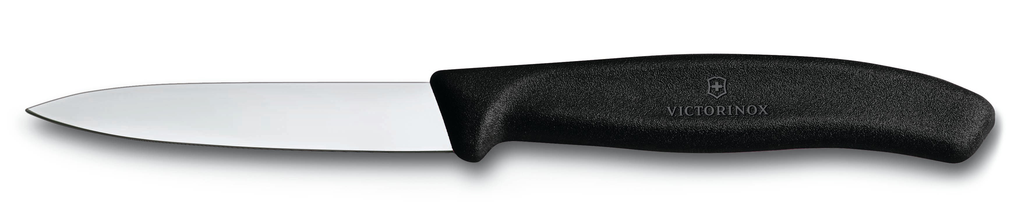 Victorinox 8cm Straight Edge Paring Knife - Black