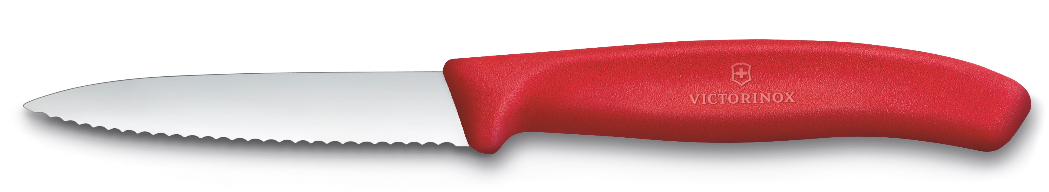 Victorinox Swiss Classic Paring Knife Wavy 8cm - Red