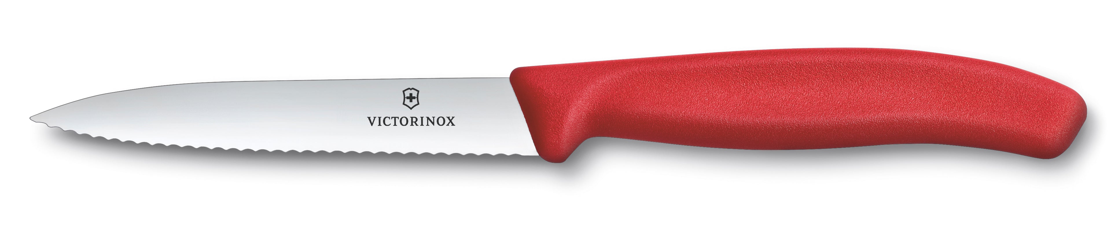 Victorinox Swiss Classic Paring Knife Wavy 10cm - Red
