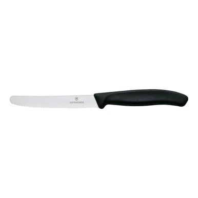 Victorinox Swiss Classic Steak & Tomato Knife 11cm - Black