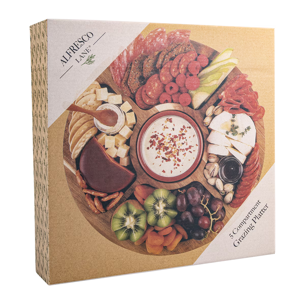 Alfresco Lane Round Grazing Platter