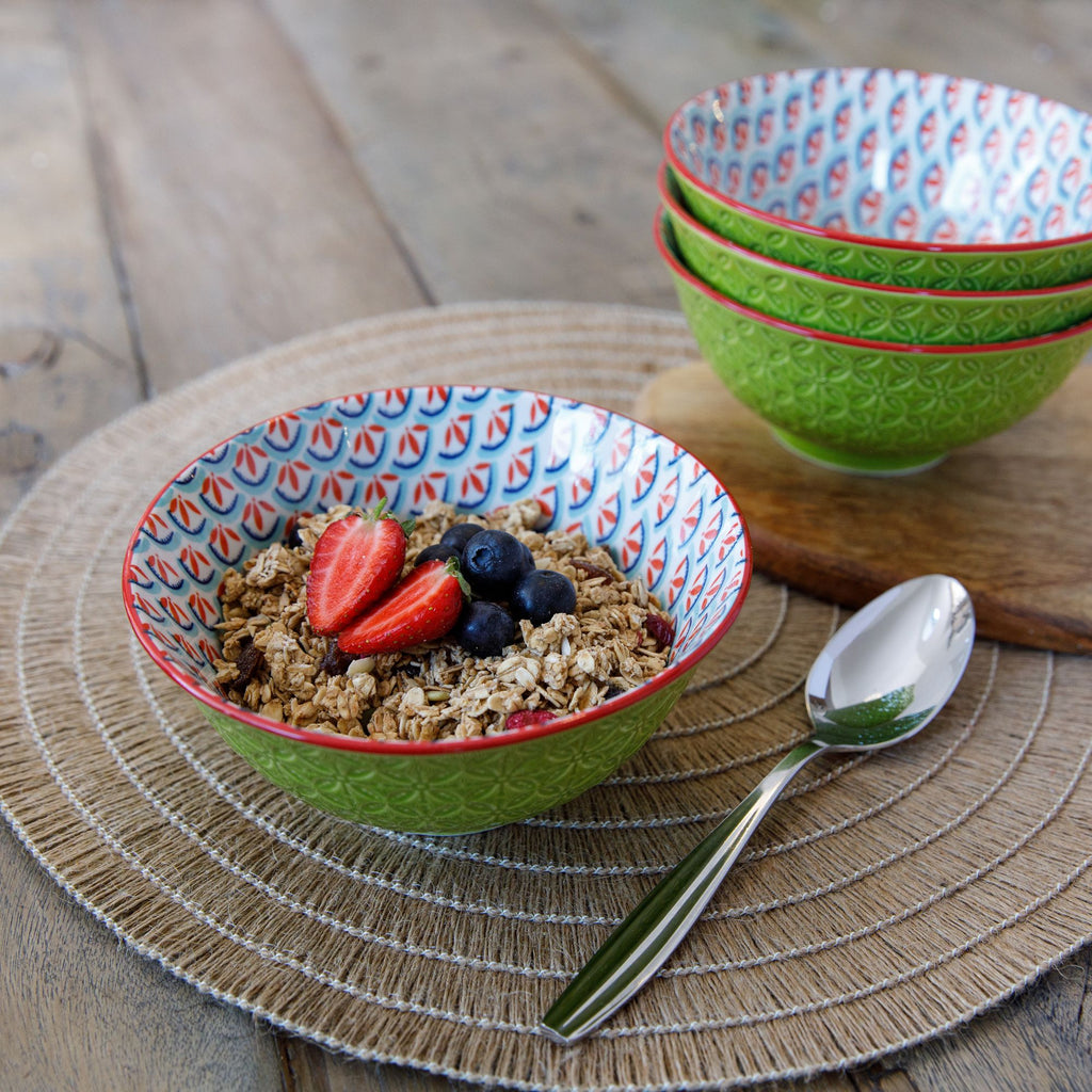 Mikasa Does it All Bowl 15.7cm - Geometric Line