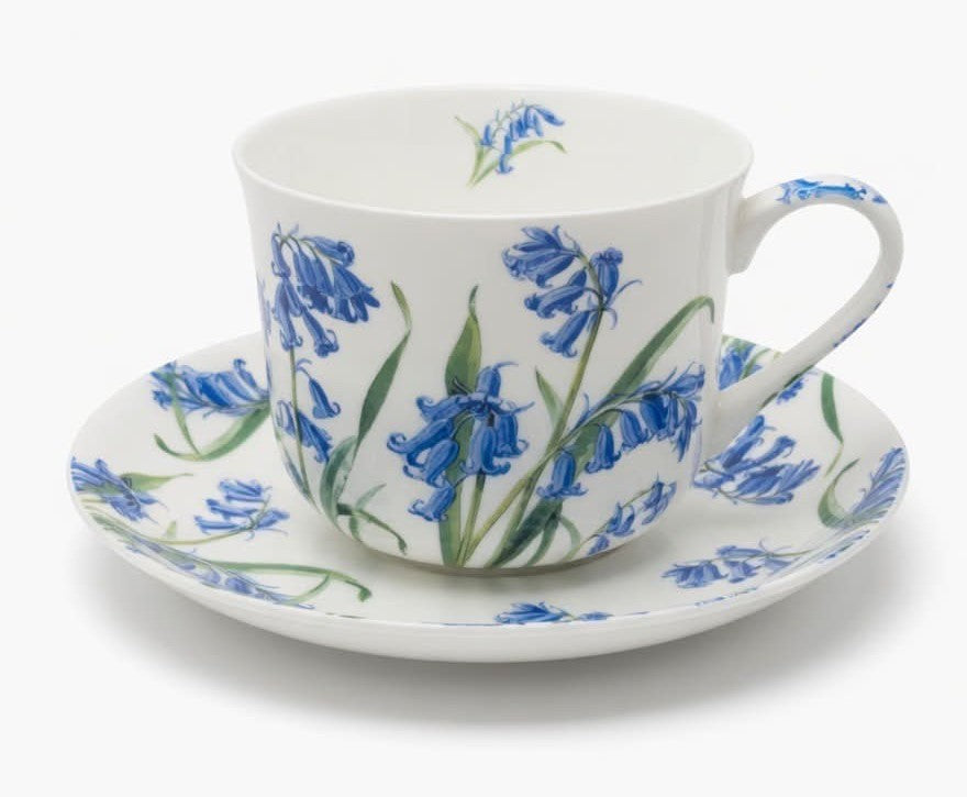 Heritage Bluebell breakfast cup & saucer