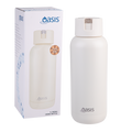 Oasis Ceramic Lined Stainless Steel Triple Wall Insulated Bottle 1L Moda Alablaster