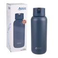 Oasis Ceramic Lined Stainless Steel Triple Wall Insulated Bottle 1L Indigo