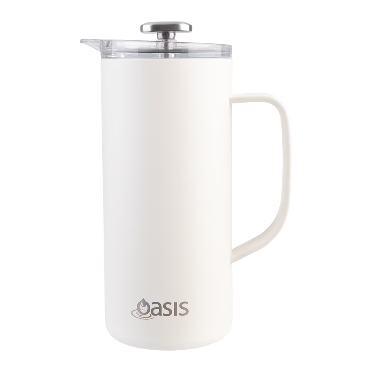 Oasis Stainless Steel Double Wall Insulated Coffee Press 4 Cup (600ml)