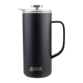 Oasis Stainless Steel Double Wall Insulated Coffee Press 4 Cup (600ml)