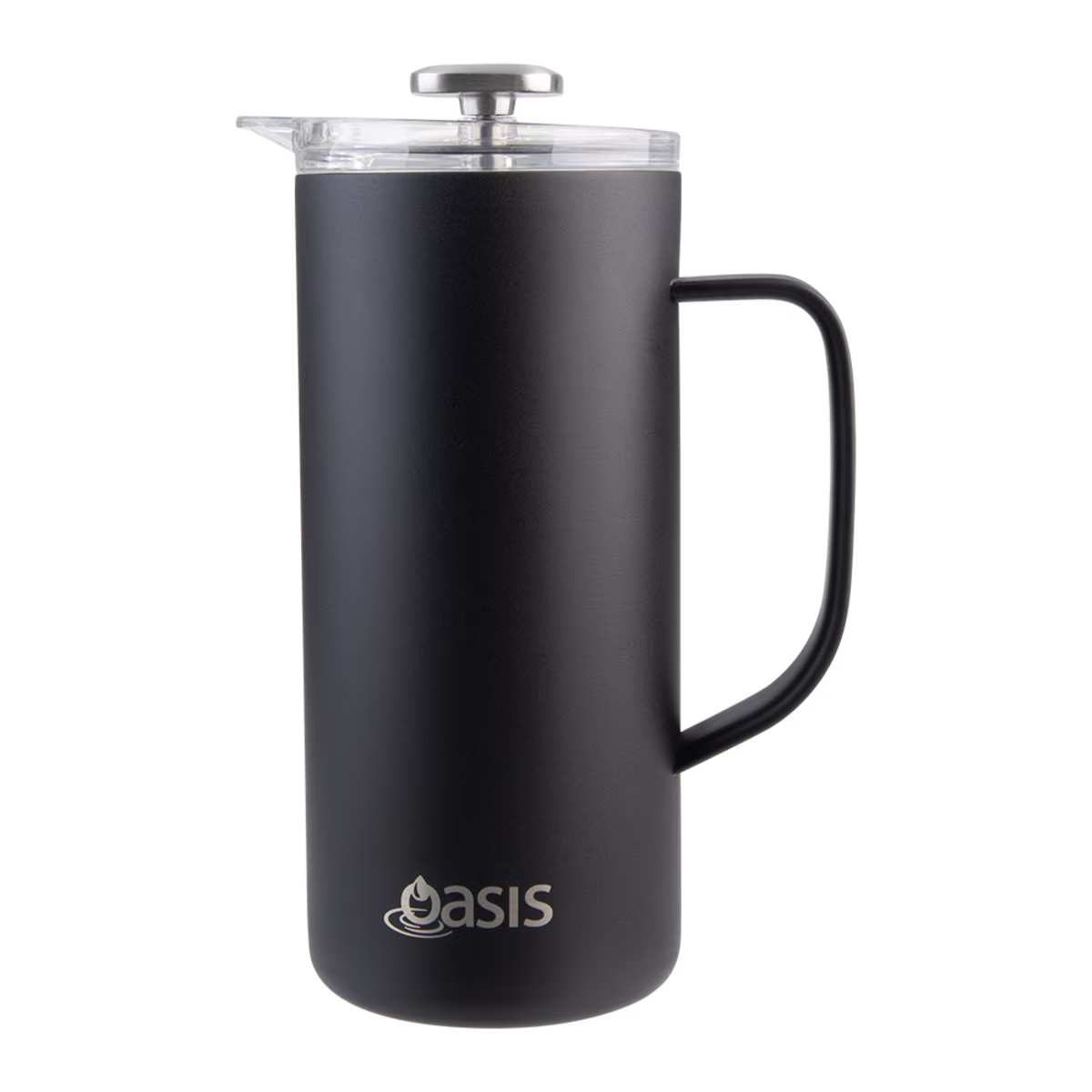 Oasis Stainless Steel Double Wall Insulated Coffee Press 4 Cup (600ml)