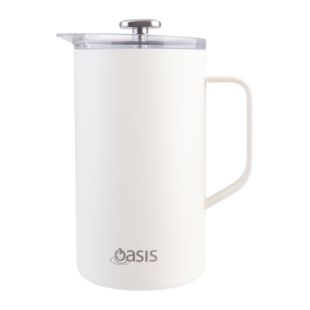 Oasis Stainless Steel Double Wall Insulated Coffee Press 6 Cup (1000ml)