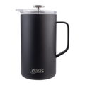Oasis Stainless Steel Double Wall Insulated Coffee Press 6 Cup (1000ml)