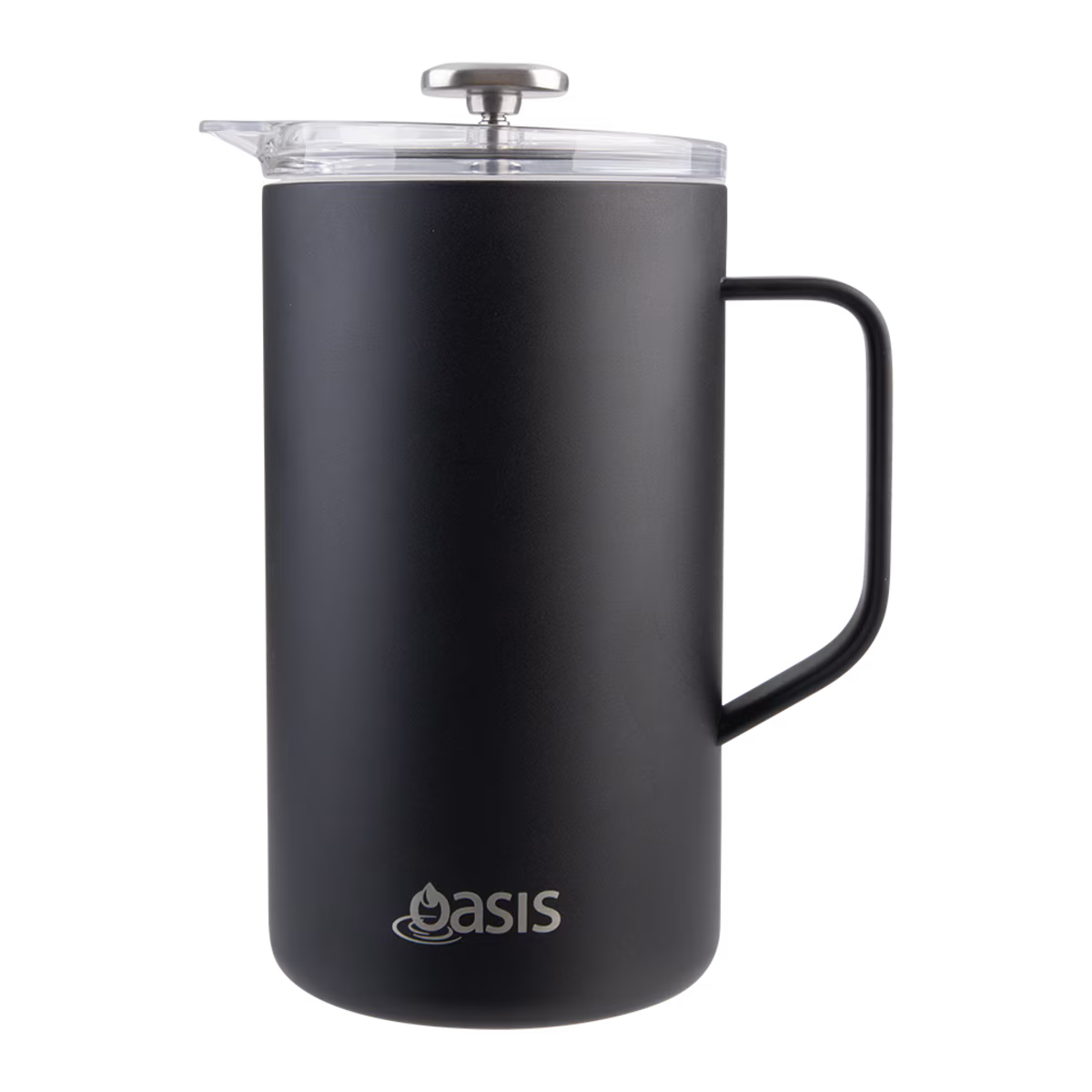 Oasis Stainless Steel Double Wall Insulated Coffee Press 6 Cup (1000ml)
