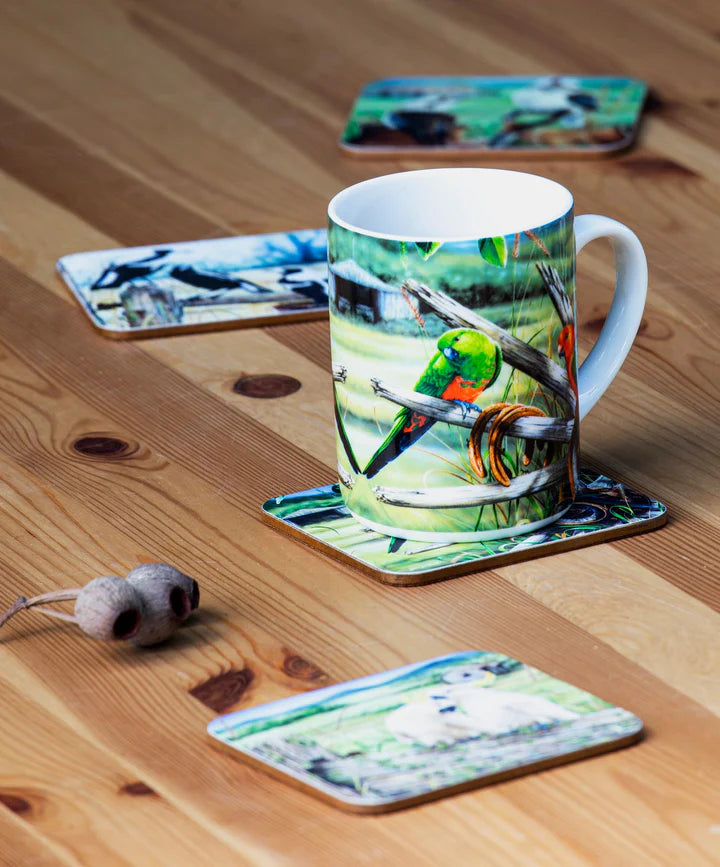 Ashdene A Country Life Assorted Coasters Set of 4