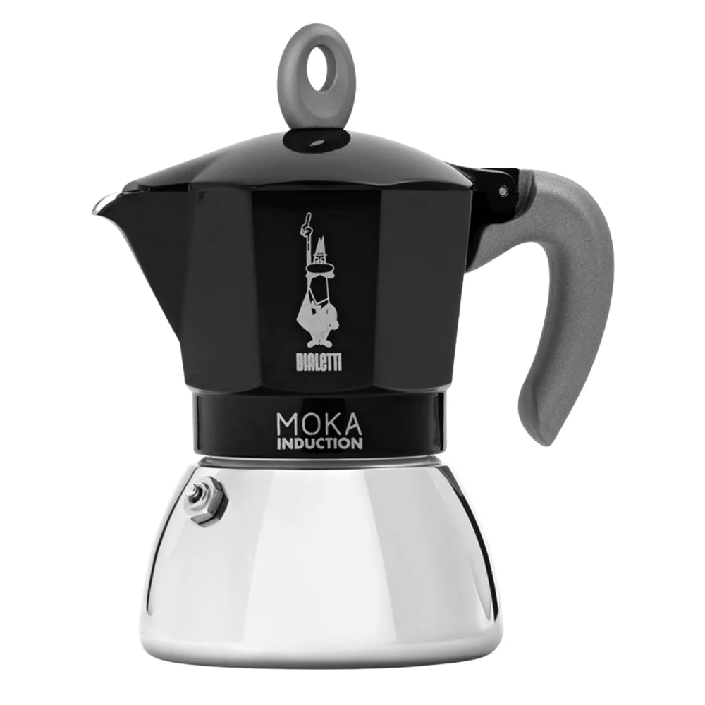 Bialetti Moka Induction 6 Cup Black